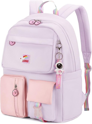Cute purple school - cute, backpack