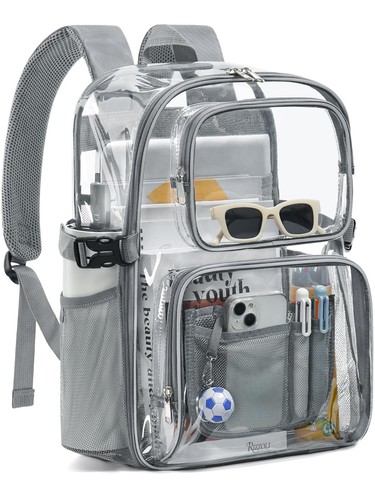 Qoeci clear backpack - clear, for